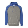 J. America - Mens 8885 Vintage Heather Hooded Sweatshirt