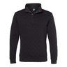 J. America - Mens 8890 Quilted Snap Pullover