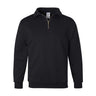 Jerzees - Mens 4528Mr Super Sweats Nublend Quarter-Zip Cadet Collar Sweatshirt