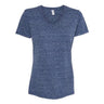 Jerzees - Womens 88Wvr Snow Heather Jersey V-Neck