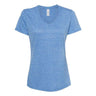 Jerzees - Womens 88Wvr Snow Heather Jersey V-Neck