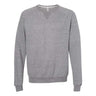 Jerzees - Mens 91Mr Snow Heather French Terry Crewneck Sweatshirt