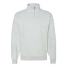Jerzees - Mens 995Mr Nublend Cadet Collar Quarter-Zip Sweatshirt