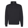 Jerzees - Mens 995Mr Nublend Cadet Collar Quarter-Zip Sweatshirt