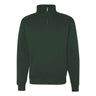 Jerzees - Mens 995Mr Nublend Cadet Collar Quarter-Zip Sweatshirt