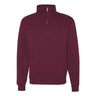 Jerzees - Mens 995Mr Nublend Cadet Collar Quarter-Zip Sweatshirt