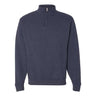 Jerzees - Mens 995Mr Nublend Cadet Collar Quarter-Zip Sweatshirt