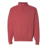 Jerzees - Mens 995Mr Nublend Cadet Collar Quarter-Zip Sweatshirt