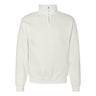 Jerzees - Mens 995Mr Nublend Cadet Collar Quarter-Zip Sweatshirt