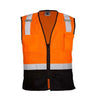 Kishigo - Mens 1509 Black Bottom Mesh Class 2 Vest