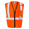Kishigo - Mens 1519-1520 Single Pocket Zipper Mesh Class 2 Vest