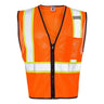 Kishigo - Mens 1527-1528 Economy Contrasting Vest With Zippered Front