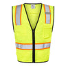 Kishigo - Mens 1580-1581 6 Pocket Contrast Class 2 Vest