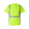 Kishigo - Mens 9114-9115 Premium Black Series Breathable Tape Class 2 T-Shirt