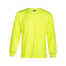 Kishigo - Mens 9122-9123 Microfiber Polyester Long Sleeve T-Shirt