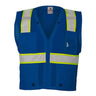Kishigo - Mens B100-111 Ev Series Enhanced Visibility Multi-Pocket Mesh Vest