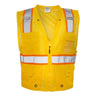 Kishigo - Mens B100-111 Ev Series Enhanced Visibility Multi-Pocket Mesh Vest