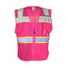 Kishigo - Mens B150-156 Ev Series Enhanced Visibility 3 Pocket Mesh Vest