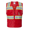 Kishigo - Mens B150-156 Ev Series Enhanced Visibility 3 Pocket Mesh Vest