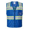 Kishigo - Mens B150-156 Ev Series Enhanced Visibility 3 Pocket Mesh Vest