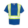 Kishigo - Mens B200-204 Ev Series Enhanced Visibility Contrast Pocket T-Shirt
