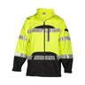 Kishigo - Mens Rwj106-107 Premium Black Series Rainwear Jacket