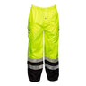 Kishigo - Mens Rwp106-107 Premium Black Series Rainwear Pants