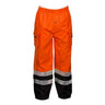 Kishigo - Mens Rwp106-107 Premium Black Series Rainwear Pants