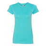 Lat - Womens 3616 Fine Jersey Tee