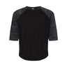 Lat - Kids 6130 Baseball Fine Jersey Three-Quarter Sleeve Tee