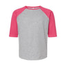 Lat - Kids 6130 Baseball Fine Jersey Three-Quarter Sleeve Tee