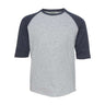 Lat - Kids 6130 Baseball Fine Jersey Three-Quarter Sleeve Tee