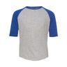 Lat - Kids 6130 Baseball Fine Jersey Three-Quarter Sleeve Tee