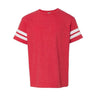 Lat - Kids 6137 Football Fine Jersey Tee