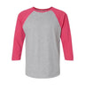 Lat - Mens 6930 Baseball Fine Jersey Tee