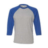 Lat - Mens 6930 Baseball Fine Jersey Tee