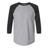 Lat - Mens 6930 Baseball Fine Jersey Tee