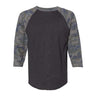 Lat - Mens 6930 Baseball Fine Jersey Tee