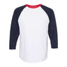 Lat - Mens 6930 Baseball Fine Jersey Tee