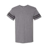 Lat - Mens 6937 Football Fine Jersey Tee