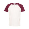 Next Level - Mens 3650 Fine Jersey Short Sleeve Raglan Tee