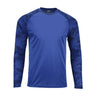 Paragon - Mens 216 Cayman Performance Camo Colorblock Long Sleeve T-Shirt