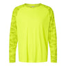 Paragon - Mens 216 Cayman Performance Camo Colorblock Long Sleeve T-Shirt