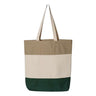 Q-Tees - Mens Q125900 11L Tri-Color Tote