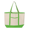 Q-Tees - Mens Q1500 34.6L Large Canvas Deluxe Tote