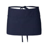 Q-Tees - Mens Q2115 Waist Apron With Pockets