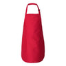 Q-Tees - Mens Q4350 Full-Length Apron With Pockets