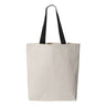 Q-Tees - Mens Q4400 11L Canvas Tote With Contrast-Color Handles