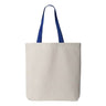 Q-Tees - Mens Q4400 11L Canvas Tote With Contrast-Color Handles