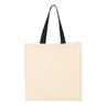 Q-Tees - Mens Qtb6000 Economical Tote With Contrast-Color Handles